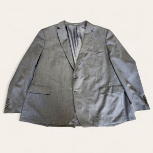 Mantoni gray Super‎ 140’s wool blazer 54R (44R US) 2-button men’s suit jacket